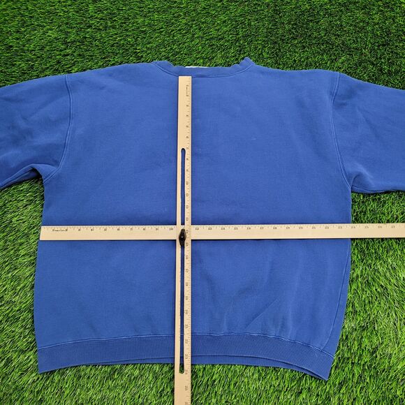 Vintage Tasmanian Devil Sweatshirt Womens Large 24x23 Blue - Picture 4 of 15